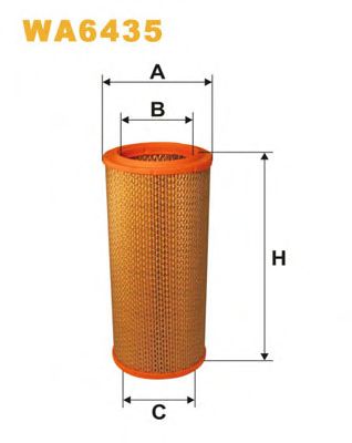 WIX FILTERS wa6435 -  Воздушный фильтр